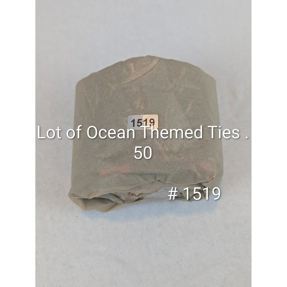 Mens Silk Tie Lot 3 Ocean Marine Life Whale Turtle Reef Addiction WWF Endangered